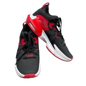 Nike LaBron Witness VII HO‎ 22 Performance Black and Red Basketball Shoes